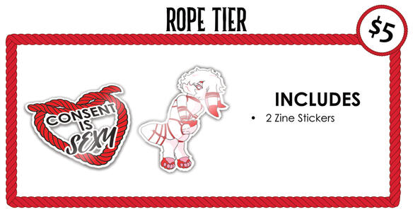 Kickstarter Tier including stickers